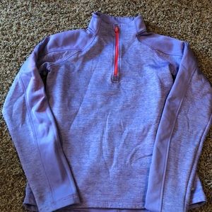 Purple Under Armour zip up